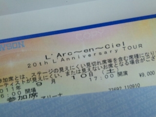 tak eyes - 20th L'Anniversary TOUR -